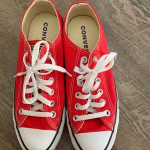 Chuck Taylor All Star red sneakers